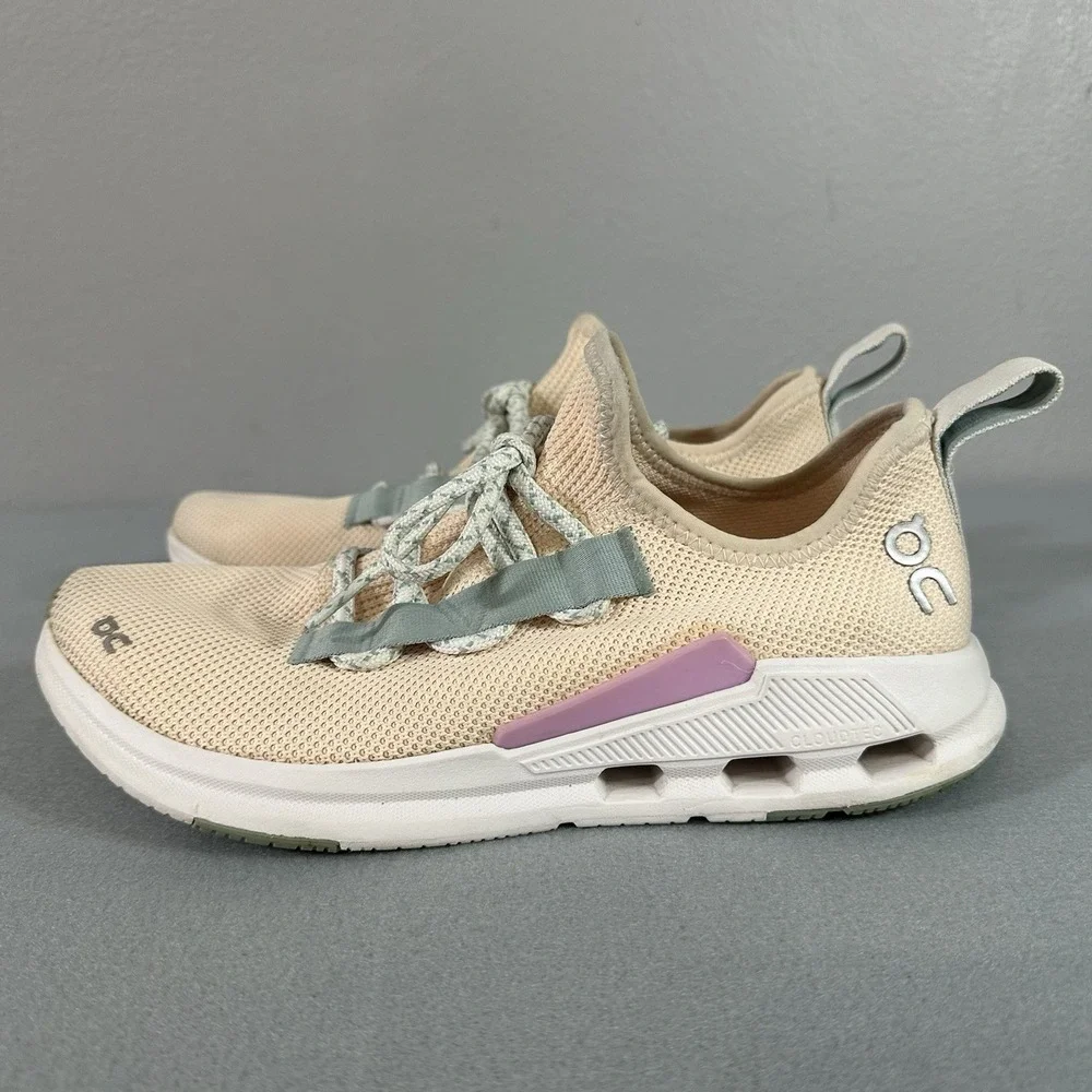 On Cloud Shoes Cloudeasy Womens Size 8 Mesh Lace Up Casual Sneakers Nurse